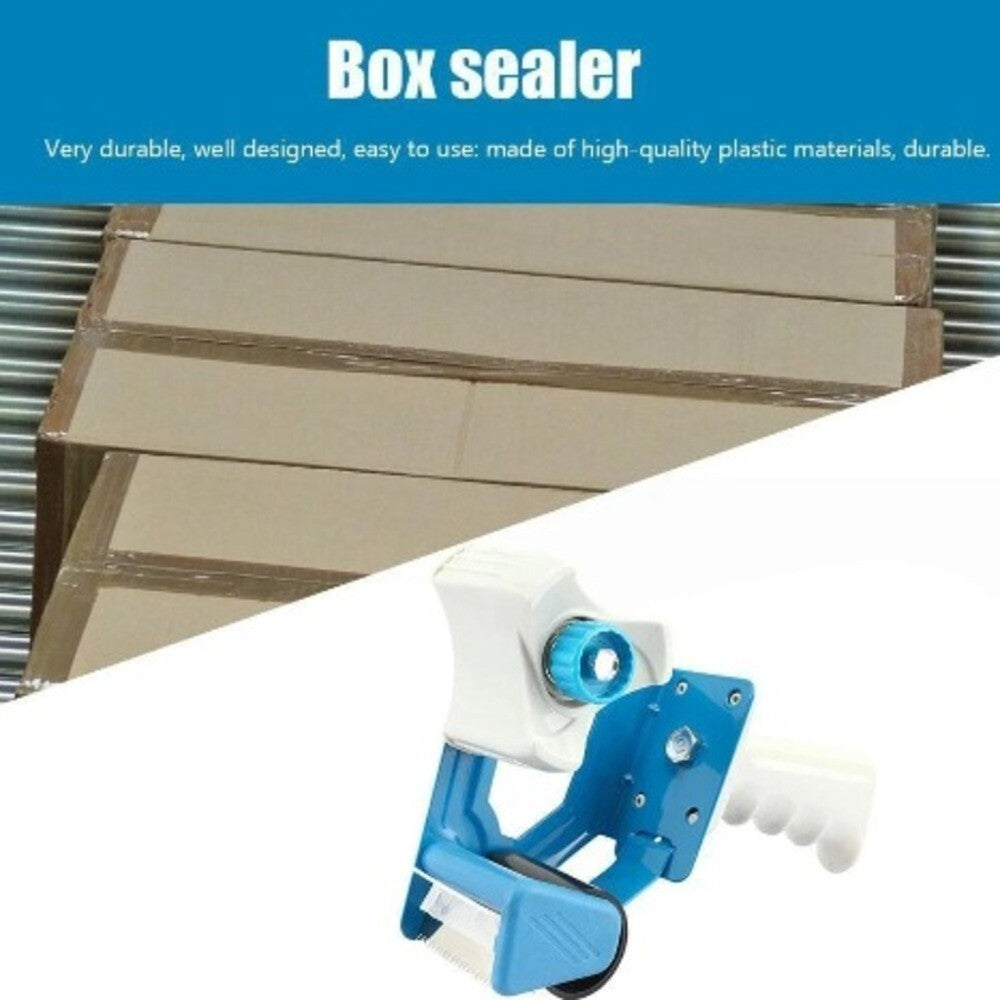 Heavy Duty Metal Packing Tape Dispenser Box Parcel Packaging Tape Gun Box 48mm
