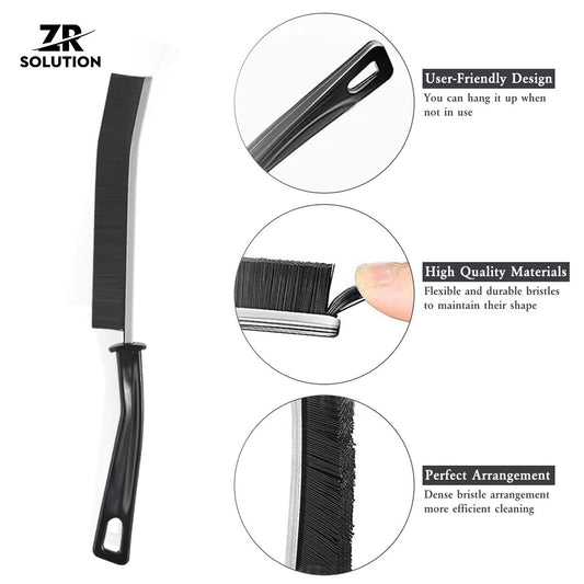 Multifunctional hard bristle Recess Crevice Brush Household Gap Cleaning Tool