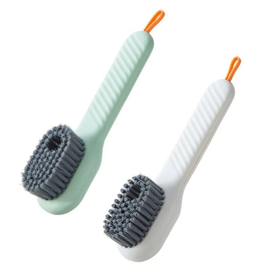 Soft Bristled Long Handle Shoe & Laundry Cleaning Brush Multi-Purpose Cleaning