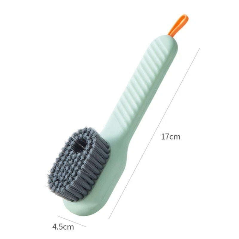 Soft Bristled Long Handle Shoe & Laundry Cleaning Brush Multi-Purpose Cleaning