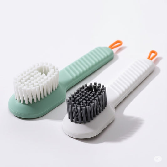 Soft Bristled Long Handle Shoe & Laundry Cleaning Brush Multi-Purpose Cleaning